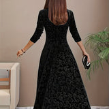 Amelie | Γιορτινό βελούδινο φόρεμα