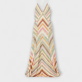 Remi - Maxi φόρεμα με πολύχρωμο σχέδιο ριγέ από την Missoni