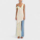 Alora - Midi φόρεμα Thames με λεπτομέρειες εισαγωγής