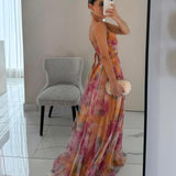 Γκισέλ - Μαγεμένο Μαξιφόρεμα με Λουλούδια