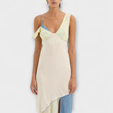 Alora - Midi φόρεμα Thames με λεπτομέρειες εισαγωγής