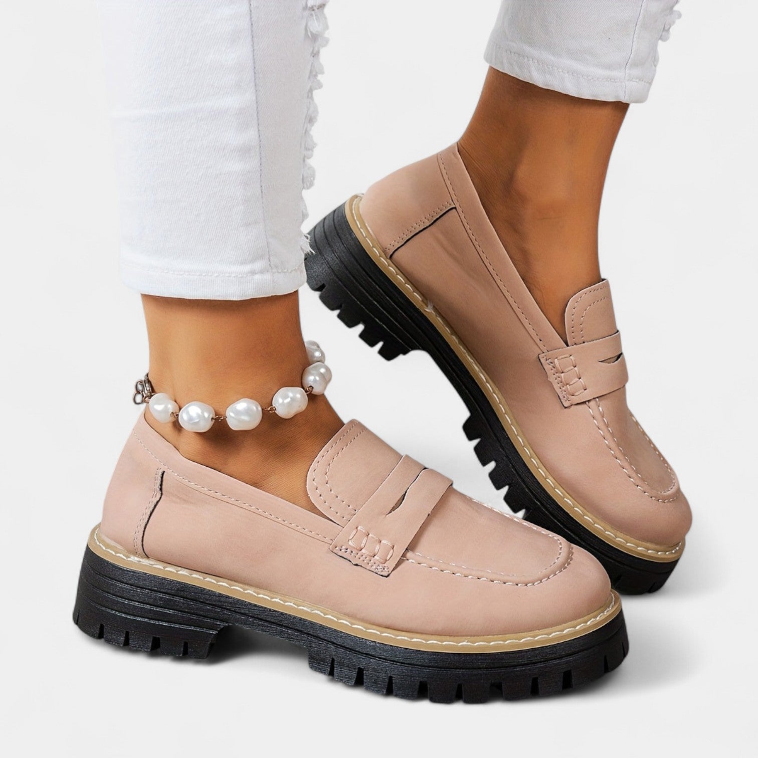 Michaela – Μοκασίνια με χοντρή σόλα