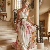 Amiel | Ελαφρύ Floral Maxi Φόρεμα
