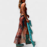 Πληρωμή - Μοναδικό Midi Φόρεμα με Γιακά