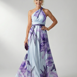 Amiel | Ελαφρύ Floral Maxi Φόρεμα