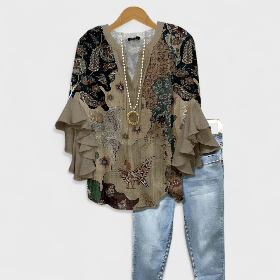 Ελισάβετ - Καθημερινή Καλοκαιρινή Μπλούζα