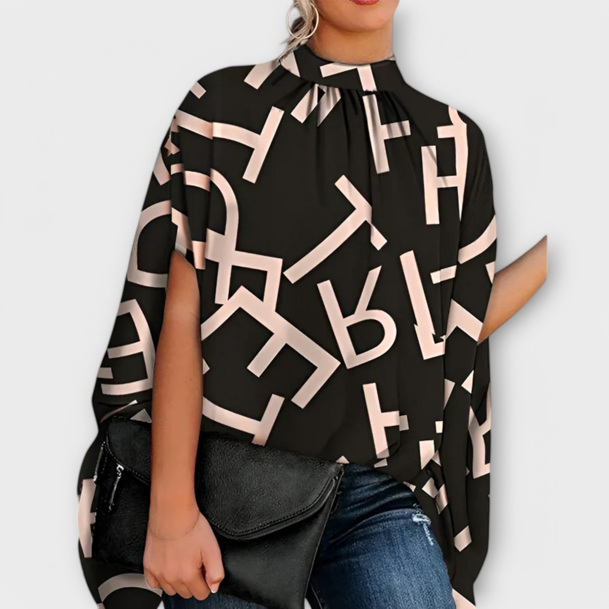 Ζακλίν - Πολυλειτουργική βραδινή μπλούζα