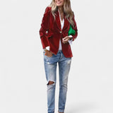 Αντρέα – Σακάκι από βελούδο