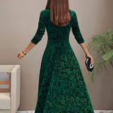 Amelie | Γιορτινό βελούδινο φόρεμα