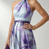 Amiel | Ελαφρύ Floral Maxi Φόρεμα