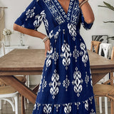 Nefeli™ – Αέρινο Boho Maxi Φόρεμα