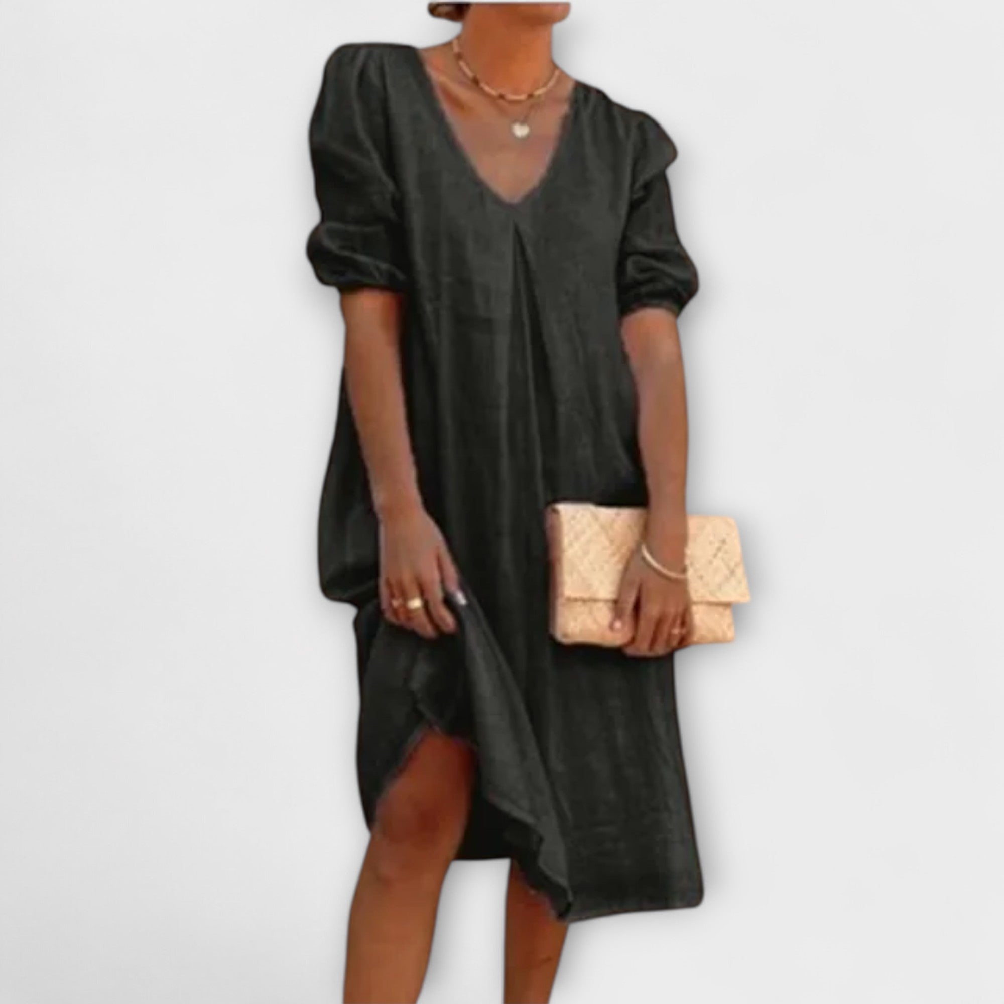 Φάνυ - Κομψό καλοκαιρινό φόρεμα με βελονάκι