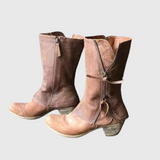 Alma – Vintage μπότες μέχρι τον αστράγαλο