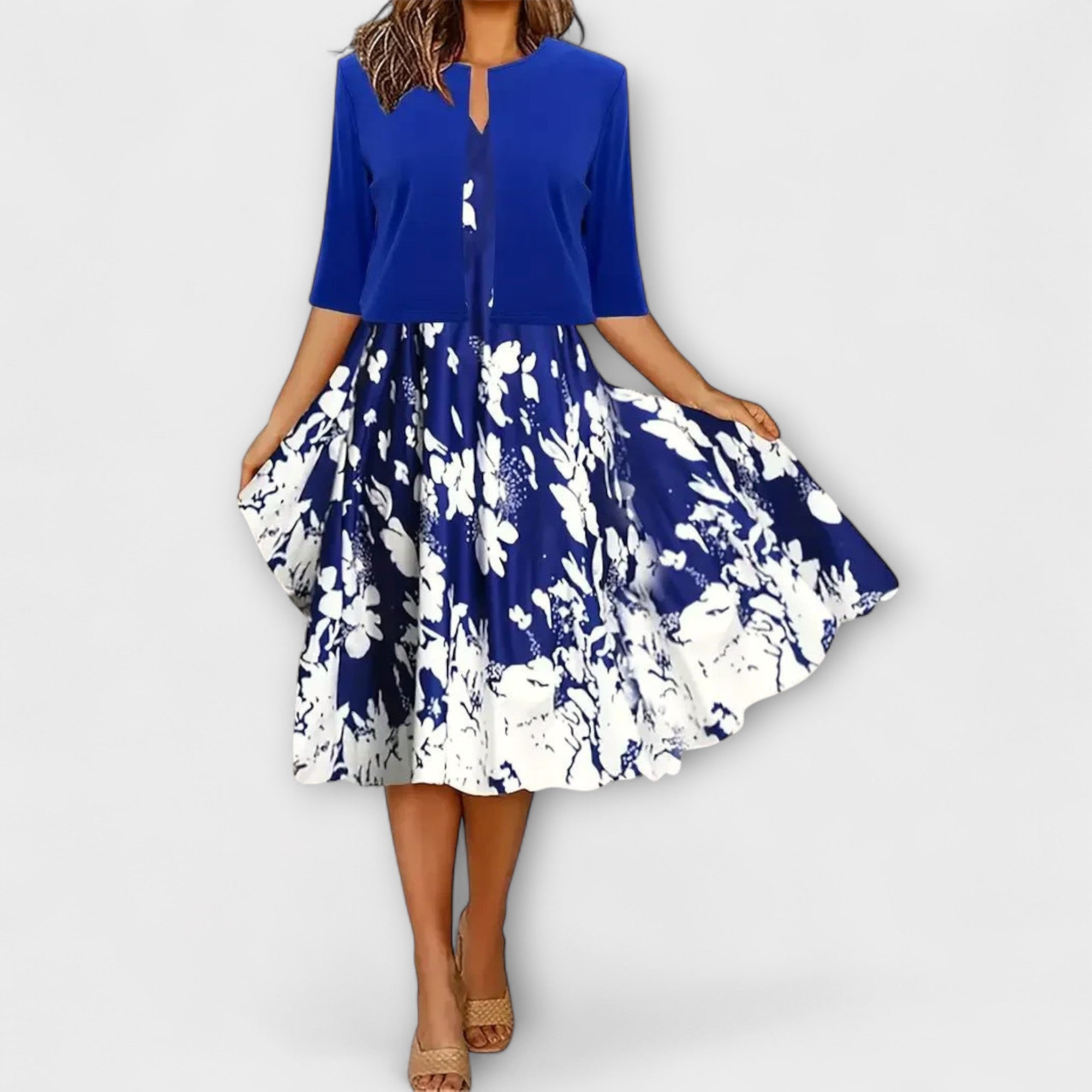 Γυναικεία midi φορέματα με σακάκι