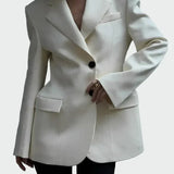 Νίκολ - Σακάκι με Εντυπωσιακή Ραφή και Κουμπιά