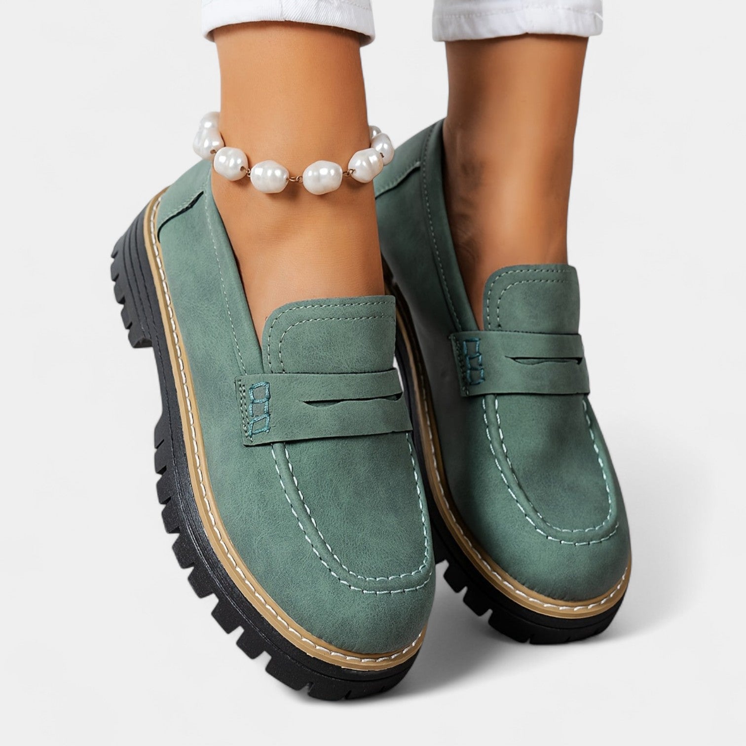 Michaela – Μοκασίνια με χοντρή σόλα