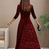 Amelie | Γιορτινό βελούδινο φόρεμα