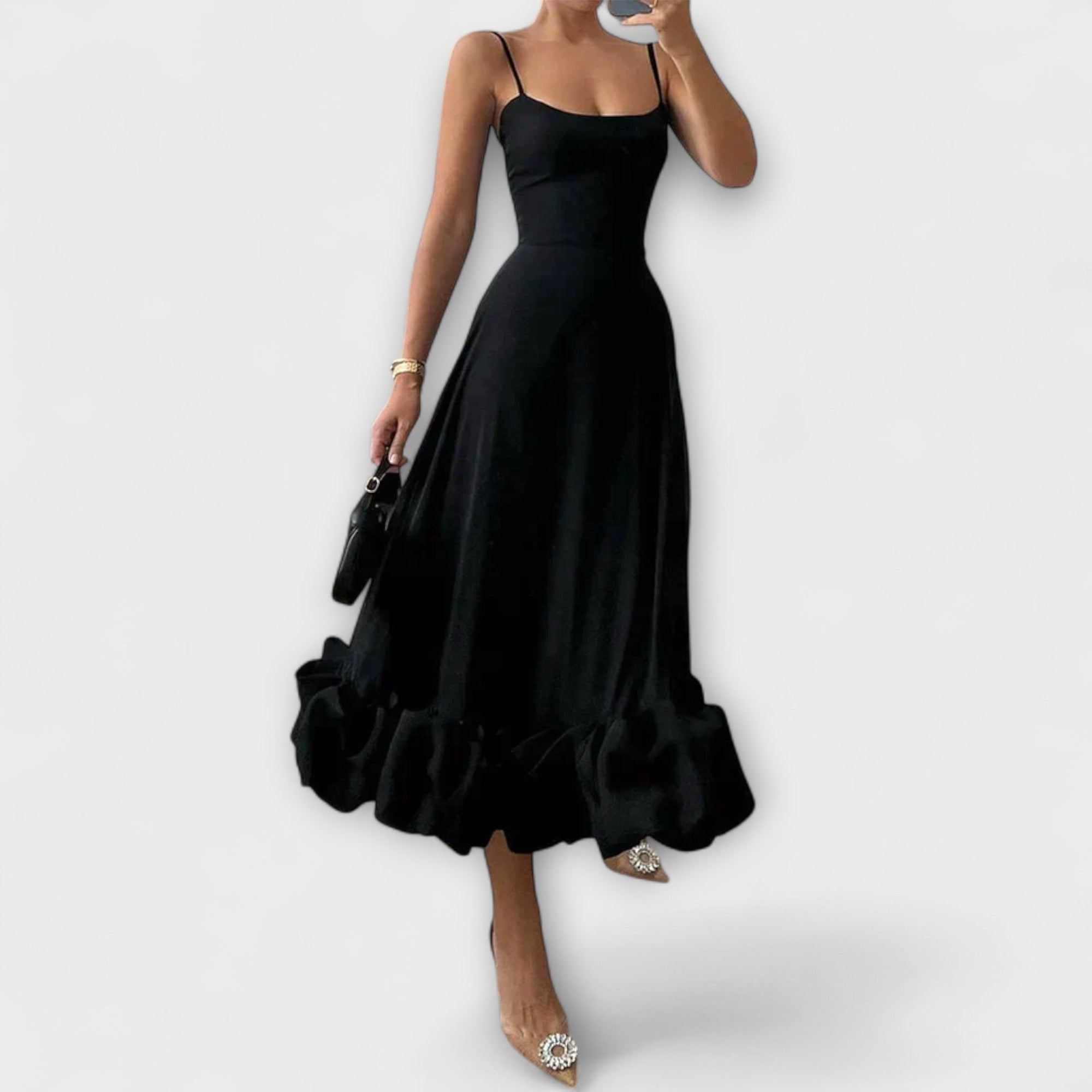 Λιλί - Επίσημο midi φόρεμα