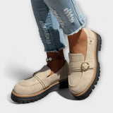 Λόρα – Ανεπίσημες μοκασίνες με στρογγυλή μύτη