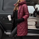 Bogna | Κομψό πούπουλο μπουφάν με κουκούλα