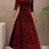 Amelie | Γιορτινό βελούδινο φόρεμα